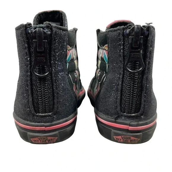 Vans Unicorn  Sparkle High Top Shoes Size 6.5 - Picture 6 of 7